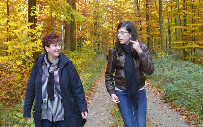 Spaziergang im Wald 2 Personen